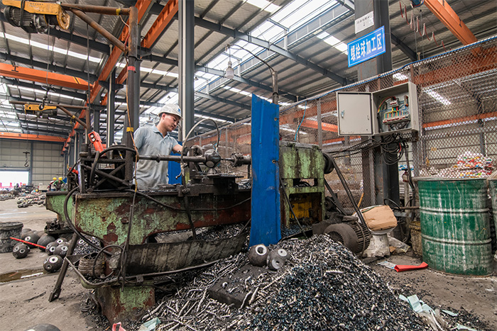 永济网架配件车间